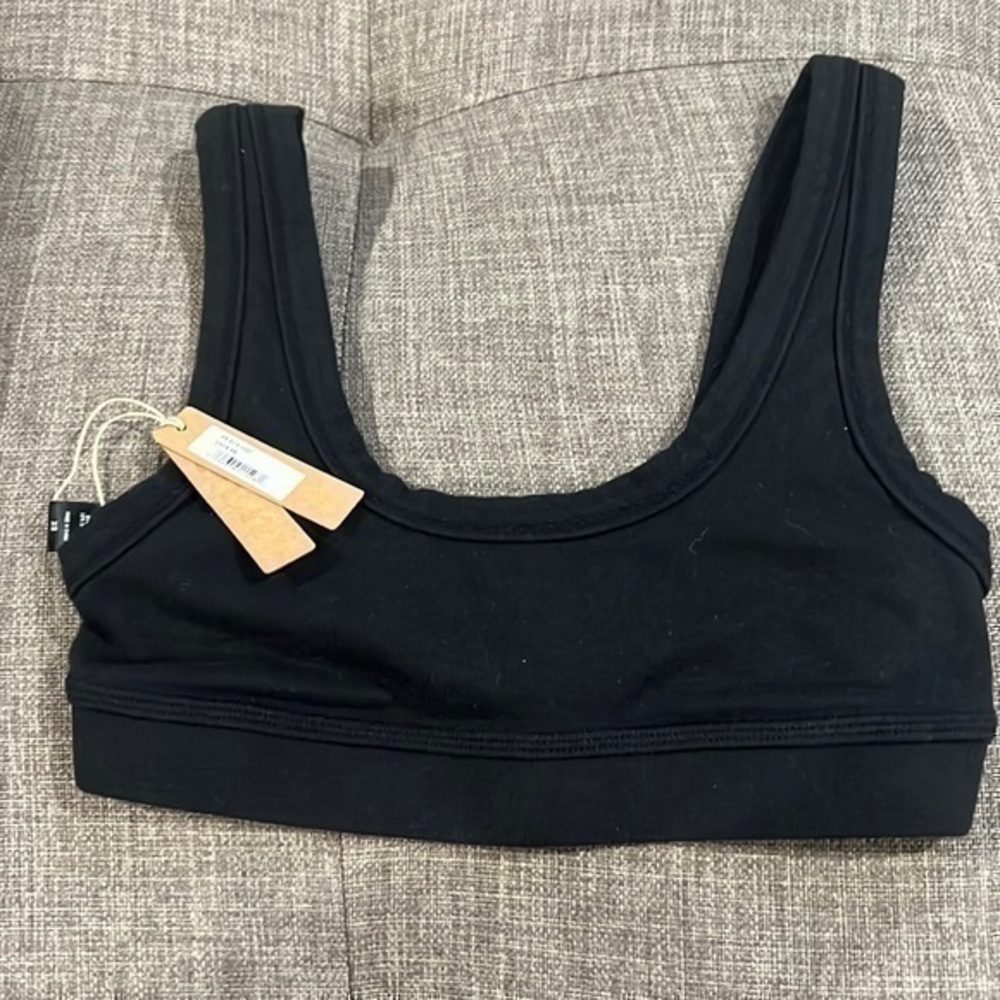 Skims Cotton Jersey Scoop Bralette